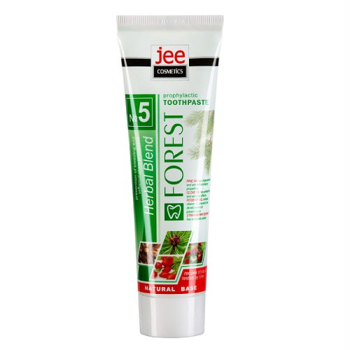 Jee Cosmetics - Kolekcja terapeutyczna № 5 - Profilaktyczna pasta do zębów - Leśna - 100ml