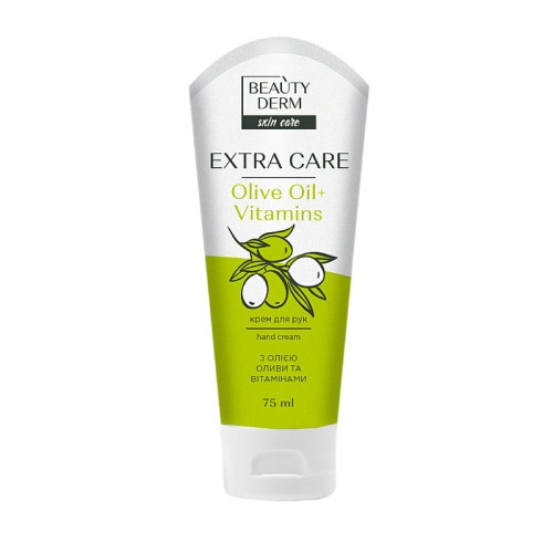 BEAUTYDERM - Krem do rąk Wyjątkowa pielęgnacja - Oliwa z oliwa z oliwek i witaminy - 75ml