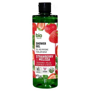 Bio Naturell - Kremowy żel pod prysznic - Truskawka - 473ml
