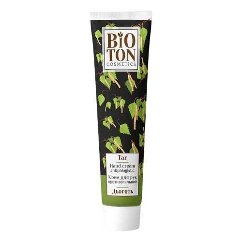 BIOTON Cosmetics - Krem do rąk - Dziegciowy - 44ml