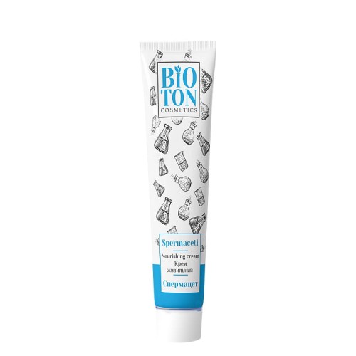 BIOTON Cosmetics - Krem do twarzy odżywczy - Spermacetowy - 44ml