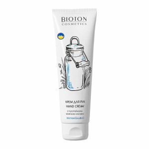 BIOTON Cosmetics - Krem do rąk z proteinami  koziego mleka - 100ml
