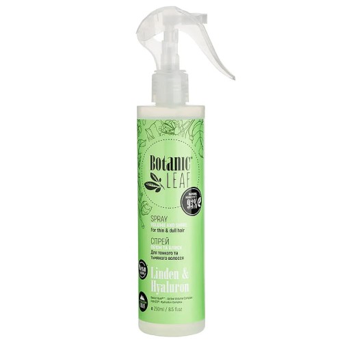 Botanic Leaf - Spray do włosów - Objętość i blask - 250ml