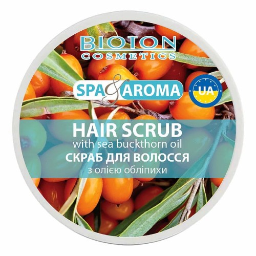 BIOTON Cosmetics - SPA AROMA - Peeling do skóry głowy z rokitnikiem - 250ml