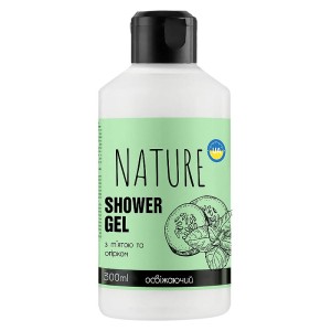 BIOTON Cosmetics - NATURE - Żel pod prysznic Mięta i ogórek - 300ml
