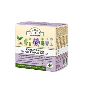 Zielona Apteka - Krem do twarzy Lifting i tonizacja 30+ - 50ml