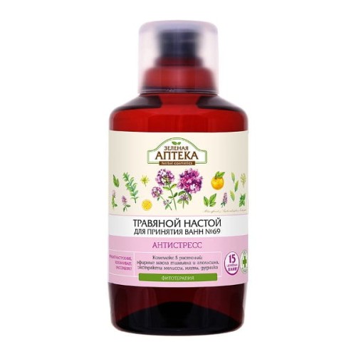 Zielona Apteka - Napar ziołowy do kąpieli nr 69 "Antystres" - 750ml
