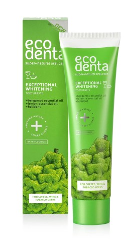 Ecodenta Pasta do zębów Wybielająca / Olejek bergamoowy 100ml N