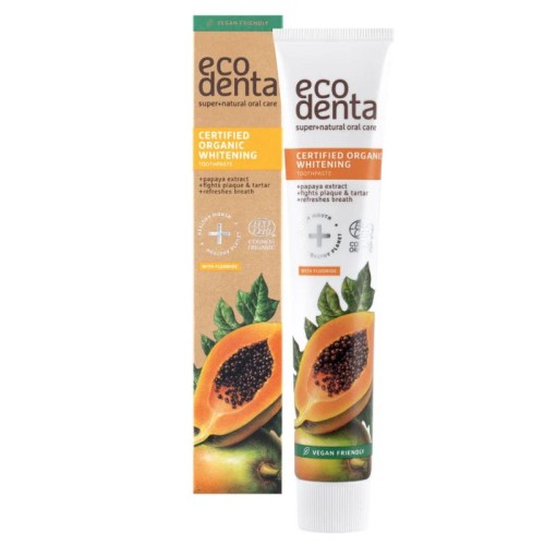 Ecodenta Pasta do zębów Wybielająca Papaja 75ml N