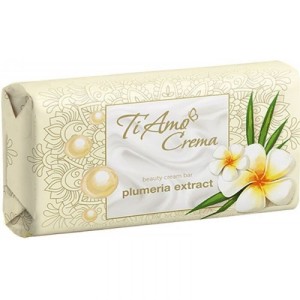 Mylovarennyje Tradycji Ti Amo Crema Mydło kremowe z plumerii 125g