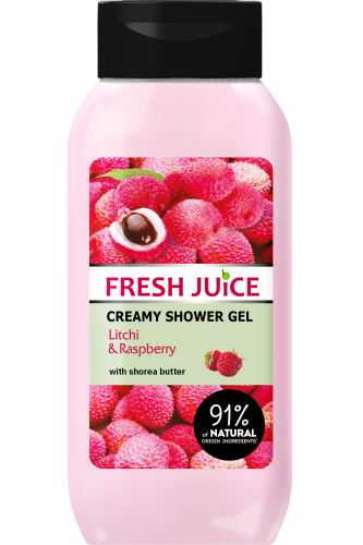 Elfa Fresh Juice Krem-żel pod prysznic Liczi i malina 400ml