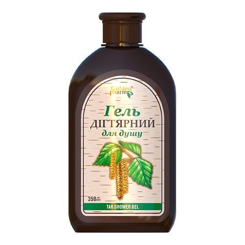 Golden Farm Żel pod prysznic dziegciowy 350ml