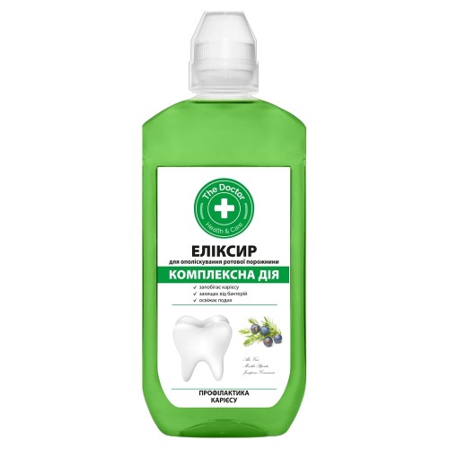 Elfa - The Doctor Eliksir do płukania jamy ustnej Kompleksowe działanie 500ml