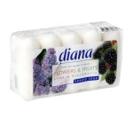 Dalan Diana Mydło toaletowe Bez lilak i Jeżyna 5x75g