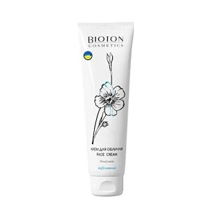 Bioton Cosmetics Krem do Twarzy Biały Len 100ml