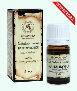 * Aromatika Eteryczny olejek z bazylii 5ml`