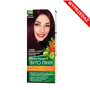 * Herb`s Planet - Kremowa farba do włosów 46 - Burgund - 120ml