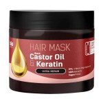 Bio Naturell Black Castor Oil & Keratin Maska do włosów 295 ml