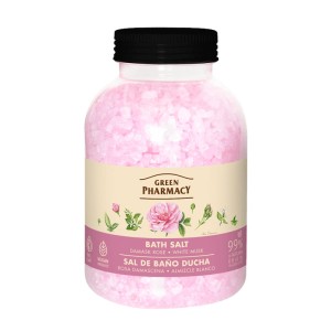 Green Pharmacy Sól do kąpieli Róża damasceńska i białe piżmo 1000g