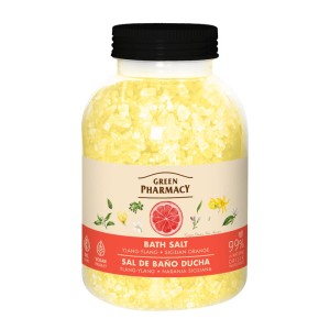Green Pharmacy Sól do kąpieli Ylang-ylang i sycylijska pomarańcza 1000g