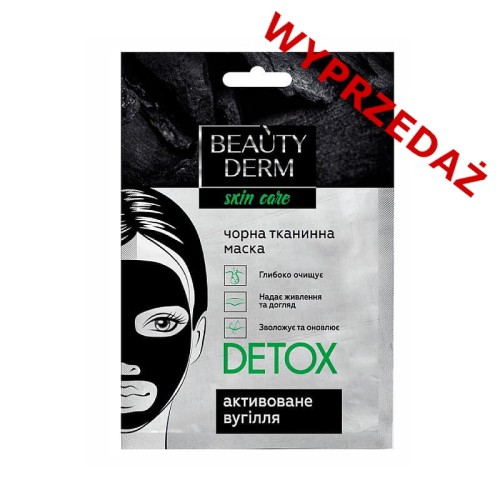 BEAUTYDERM - Maska do twarzy na tkaninie - Detox - 25ml.jpg