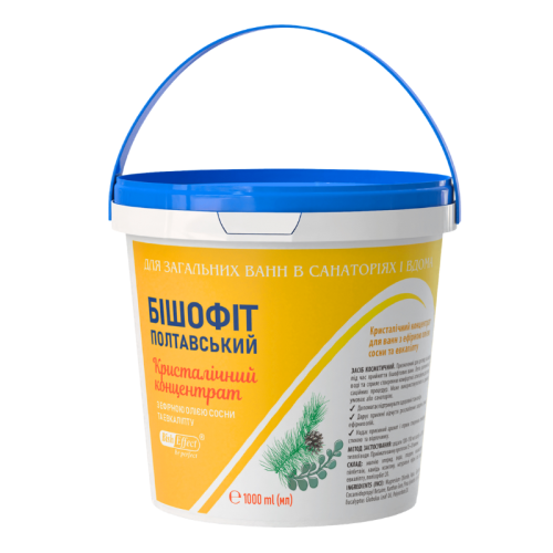 Bish Effect - Biszofit Połtawski - Koncentrat do kąpieli - 1000ml