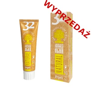 * Modum - 32 Perełki - NATURAL - Pasta do zębów - Pszenica i len - 100g