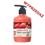 * Elfa Fresh Juice Kremowe mydło w płynie Truskawka i Guawa 460ml