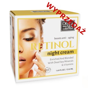 * Dead Sea Colletion Krem do Twarzy na noc Retinol 50ml