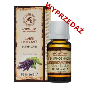 * Eteryczny olejek szałwiowy 10ml