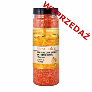 * Fresh Juice - Perełki do kąpieli - Miód i Pomarańcza - 450g