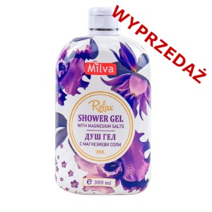 * Milva - Żel pod prysznic - Relax - z solą magnezową - 300ml