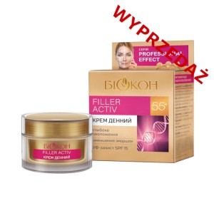 * Biokon Krem na dzień Filler Activ 55+ 50ml