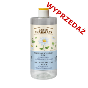 * Elfa Zielona Apteka Płyn micelarny 3w1 Rumianek i kwas hialuronowy 500ml