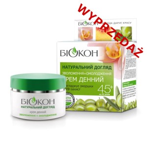 * Biokon Krem do twarzy Nawilżenie i Odmłodzenie 45+ 50ml