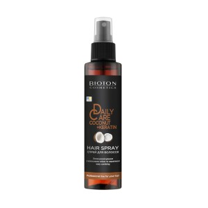 Bioton Cosmetics Spray Do Włosów Coconut + Keratin Ułatwiający Rozczesywanie 150 ml