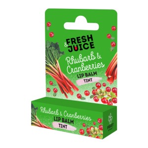 Fresh Juice Balsam Do Ust Rhubarb & Cranberries Koloryzujący 3,6 g
