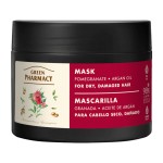 Green Pharmacy Maska do Włosów Suchych i Zniszczonych z Granatem i Olejem Arganowym 300 ml