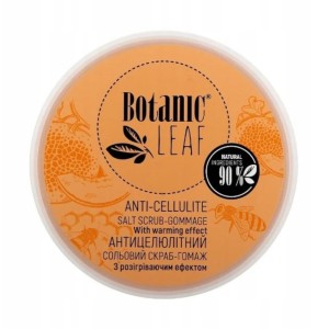 Botanic Leaf Antycellulitowy Solny Scrub-Gommage z Efektem Rozgrzewającym 300 g
