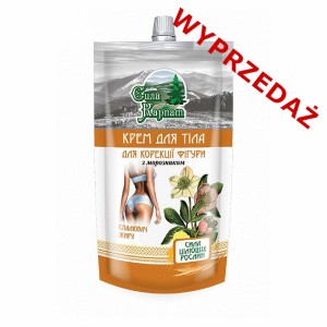 * Siła Karpat - Korektor figury - Krem do ciała z moroznikiem - 100ml