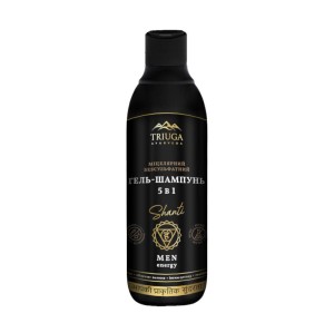 Triuga Ayurveda Micelarny żel-szampon 5w1 Shanti Men guarana i czarny kminek 550 ml