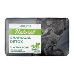 Aroma Natural Mydło glicerynowe Charcoal Detox z węglem aktywnym 100g