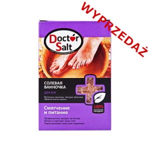 * Doctor Salt - Sól do kąpieli stóp - Zmiękczenie i odżywienie - 100g