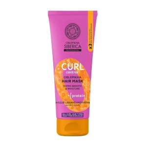 Natura Siberica Oblepikha O Maska do Włosów Kręconych z Rokitnikiem i Proteinami 200 ml