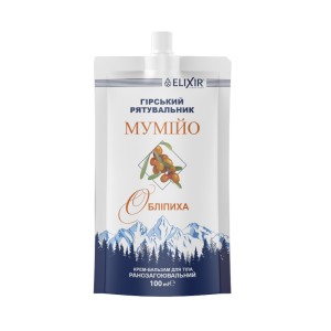 Elixir Górski Ratownik Mumio i Rokitnik Krem-Balsam do Pielęgnacji Skóry 100 ml