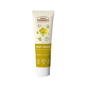 Green Pharmacy Krem do stóp Kora Dębu i Glistnik 100 ml