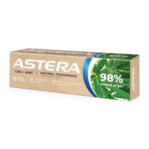 Astera Natural Pasta do zębów CBD i Mięta 75 ml