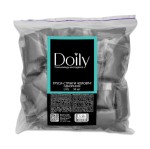 Doily Stringi jednorazowe męskie Spunbond czarne L/XL 50 szt.