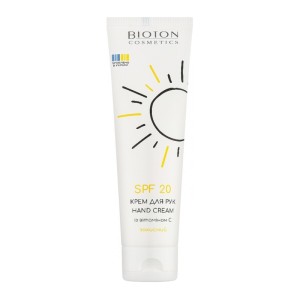 Bioton Cosmetics Krem do rąk SPF 20 z witaminą C 100 ml