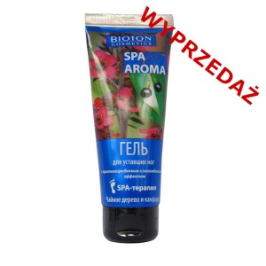 * BIOTON Cosmetics - SPA AROMA - Żel do stóp - Drzewo herbaciane i kamfora - 75ml